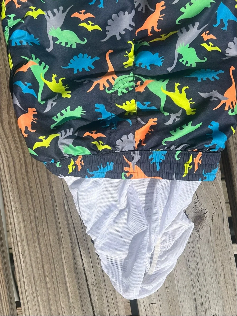 •Wonder Nation 4T Dinosaur Swim Trunks! EUC!